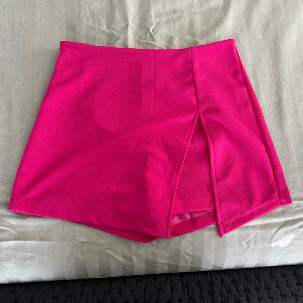 SHEIN, small, skort, hot pink